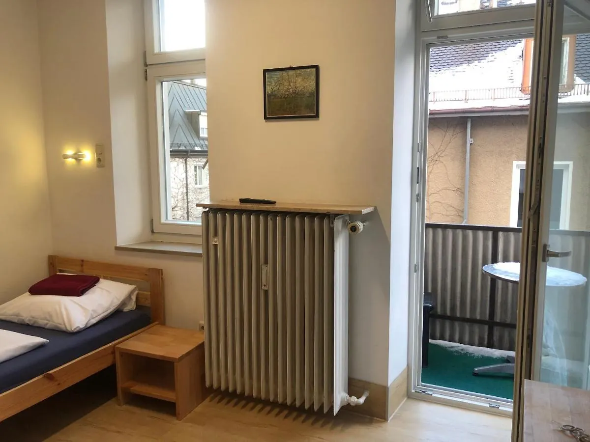 ** Penzion Hotel Pension Schmellergarten Mnichov Německo
